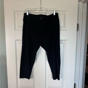 Talbots Cropped Leggings Black L
